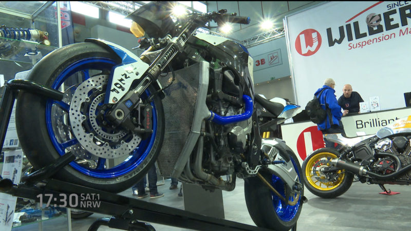 Motorradmesse in Dortmund (Foto: SAT.1 NRW)