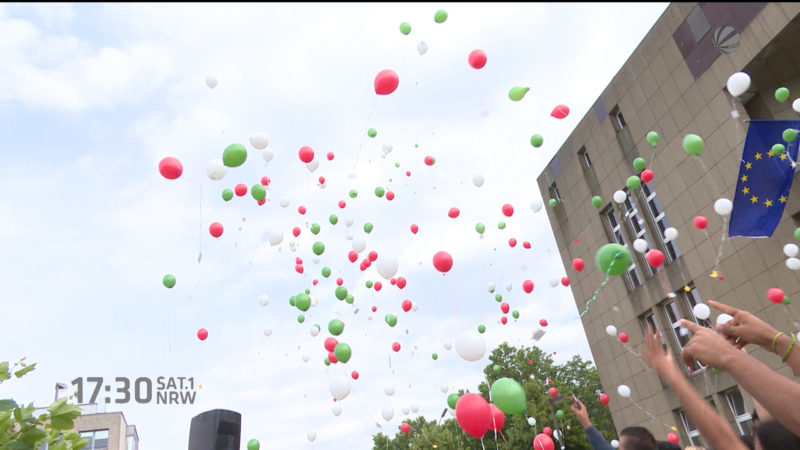 Sind Luftballons umweltschädlich? (Foto: SAT.1 NRW)