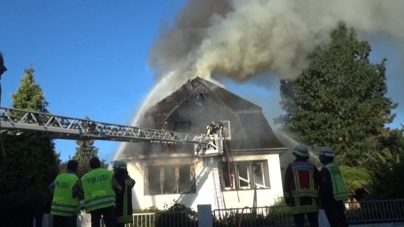 Brand in Viersen durch technischen Defekt (Foto: Sascha Rixkens)