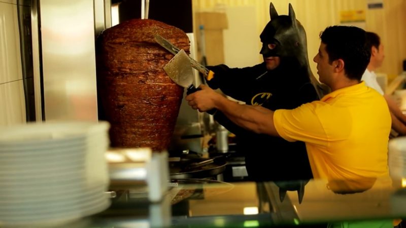 Batman als Döner-Verkäufer? (Foto: Städtekooperation Integration.Interkommunal)