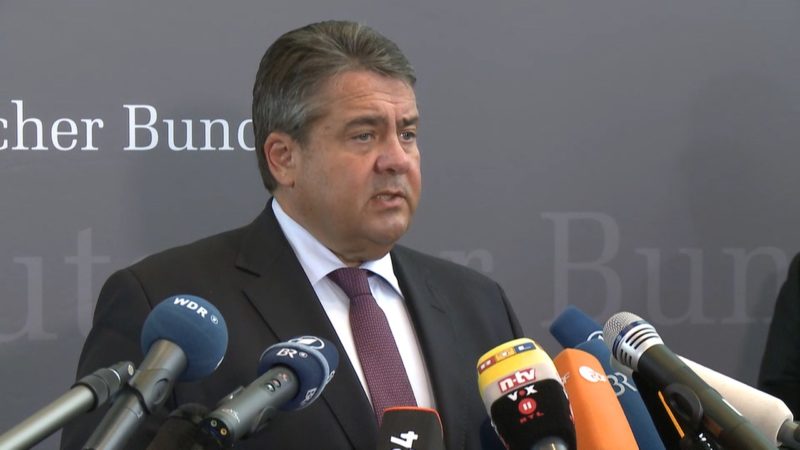 Gabriel verteidigt Tengelmann-Fusion (Foto: SAT.1 NRW)