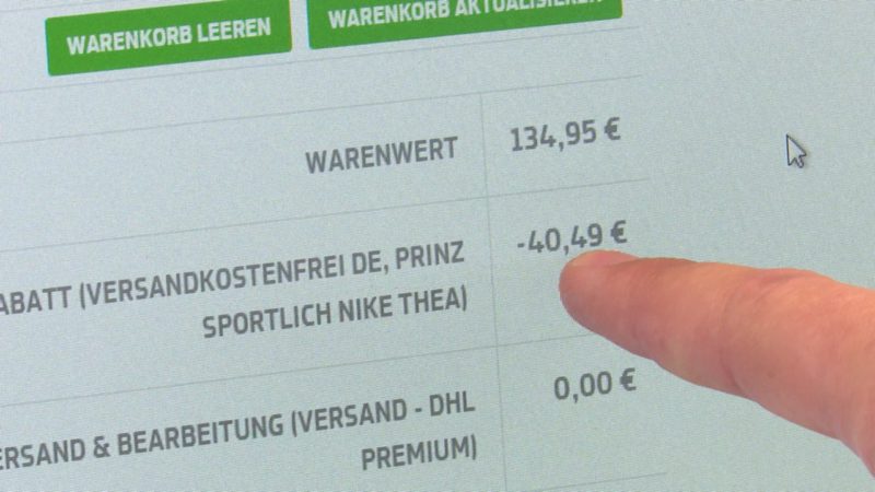 Preisvergleich: Internet oder Innenstadt? (Foto: SAT.1 NRW)
