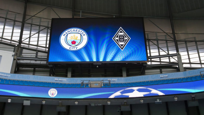 Gladbach-Spiel ins Wasser gefallen (Foto: Twitter)