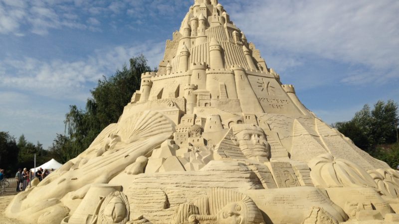 Sandburg-Weltrekord (Foto: SAT.1 NRW)