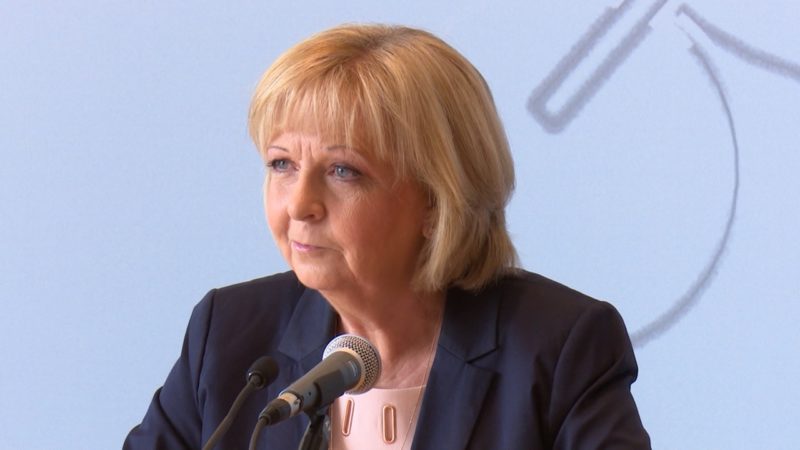 Hannelore Kraft kontert CSU Vorschläge (Foto: SAT.1 NRW)