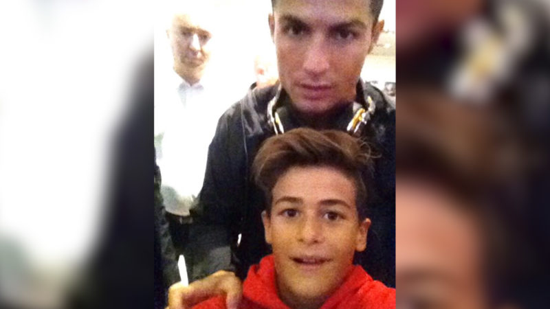 Selfie mit Weltstar (Foto: Privat)