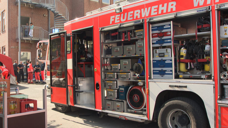 Reizgas-Unfall in Schule (Foto: SAT.1 NRW)