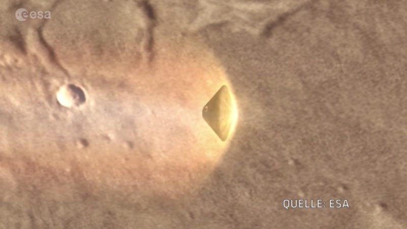Köln auf dem Mars (Foto: Esa)