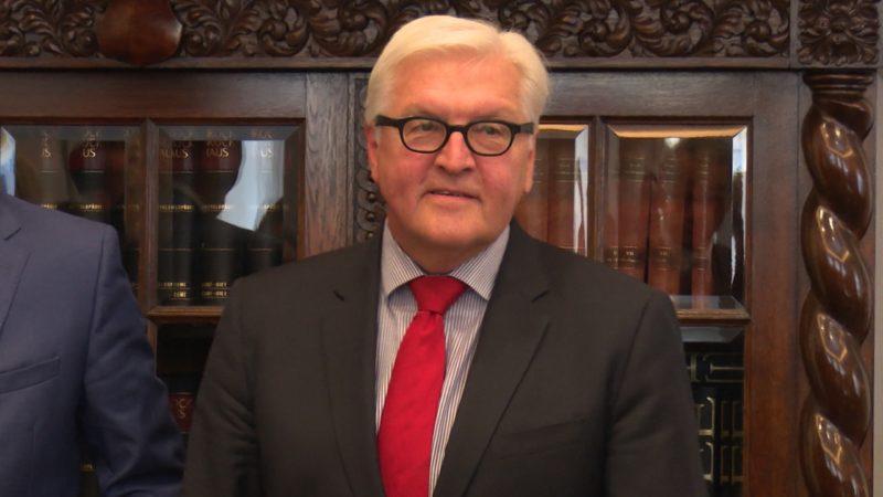 Bundespräsident besucht NRW (Foto: SAT.1 NRW)