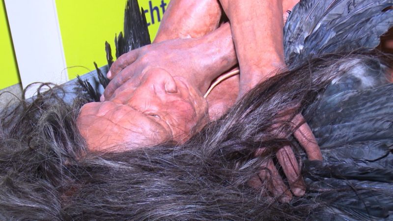 Neanderthaler in Mettmann (Foto: SAT.1 NRW)