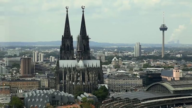 Kölner Stadtführer protestieren (Foto: Youtube)