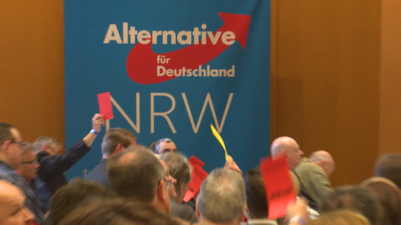 NRW-AfD zerfleischt sich selbst (Foto: SAT.1 NRW)