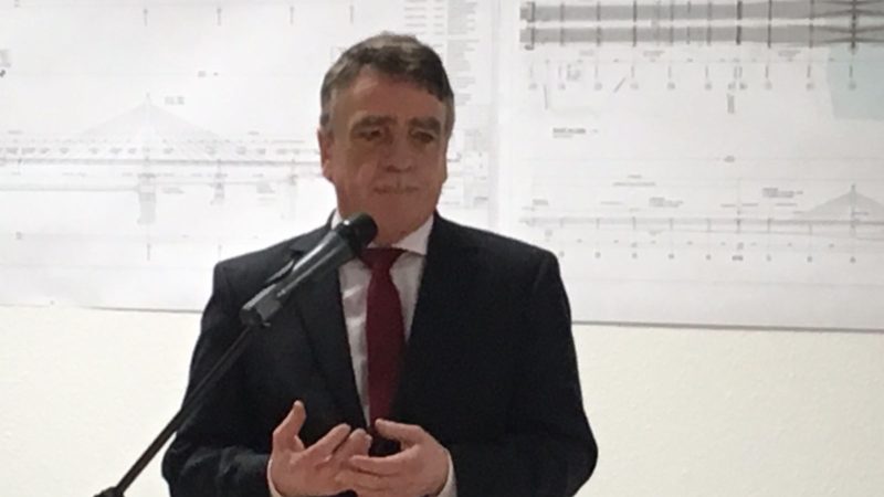 Rheinbrücke Leverkusen - neues Bürgerbüro (Foto: SAT.1 NRW)