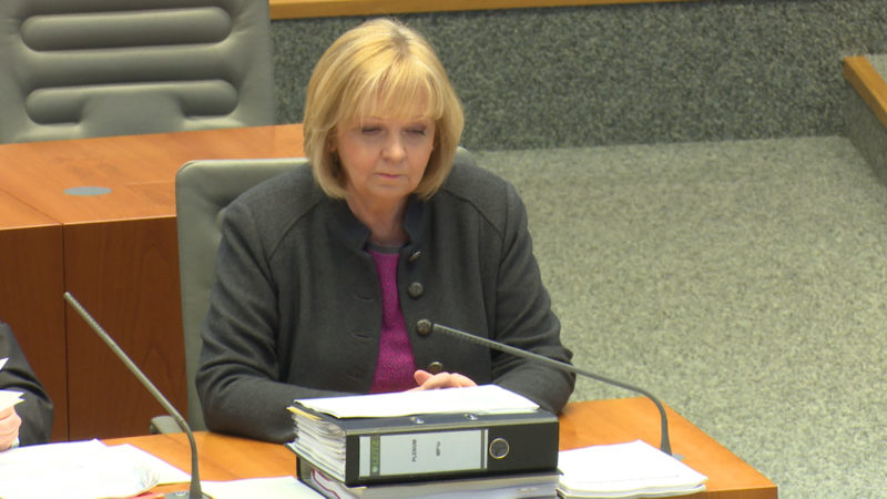 Regierungserklärung (Foto: SAT.1 NRW)