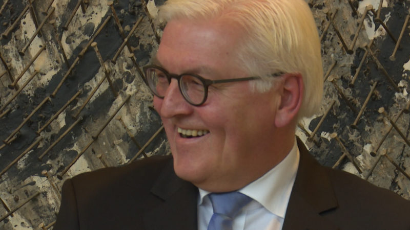 Bundespräsident Steinmeier besucht Städtetag (Foto: SAT.1 NRW)