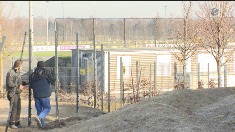Abschied vom BVB-Hügel (Foto: SAT.1 NRW)