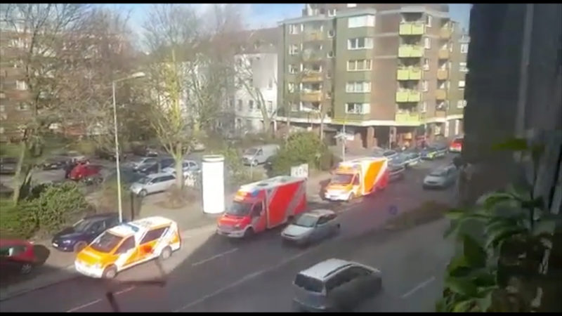 Frau in Duisburg getötet (Foto: SAT.1 NRW)
