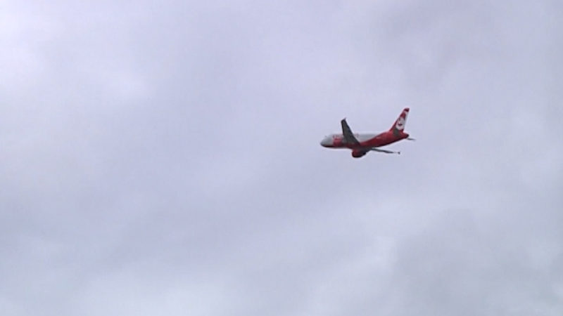 Bürger gegen Flughafenerweiterung (Foto: SAT.1 NRW)