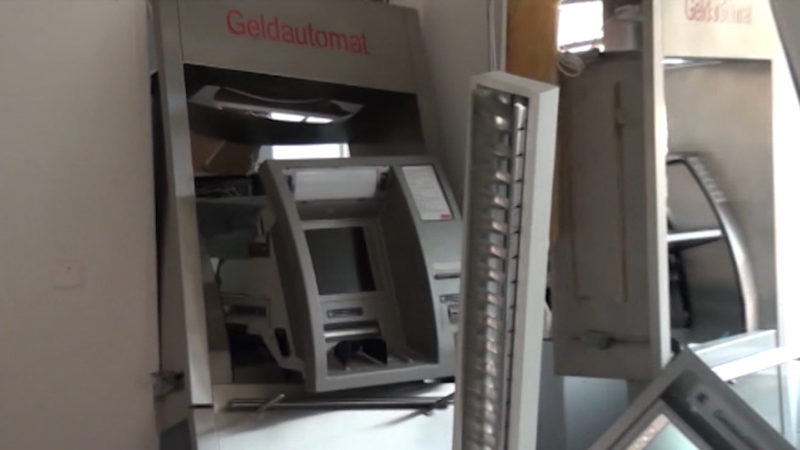 Mehr Geldautomaten gesprengt (Foto: SAT.1 NRW)