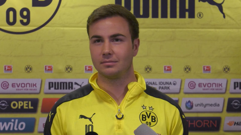 Mario Götze muss pausieren (Foto: SAT.1 NRW)