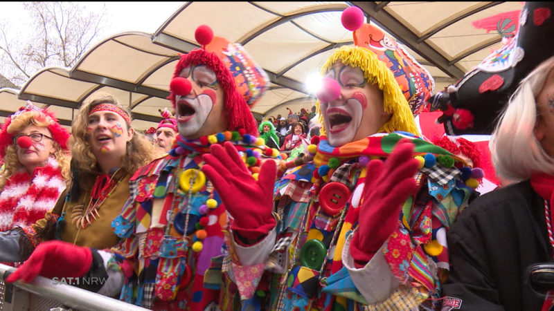 Köln präsentiert Rosenmontagswagen (Foto: SAT.1 NRW)