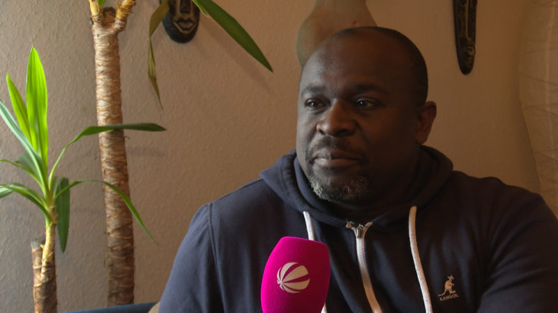 Serge Menga will in den Landtag (Foto: SAT.1 NRW)