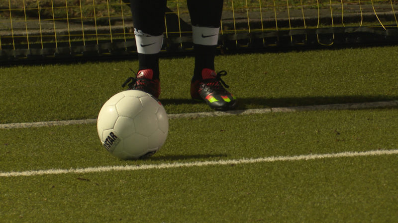 Rot-Weiss Essen für Inklusion auf dem Spielfeld (Foto: SAT.1 NRW)