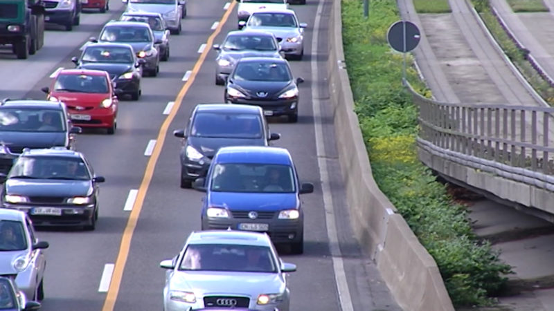 A40 bald wieder frei (Foto: SAT.1 NRW)