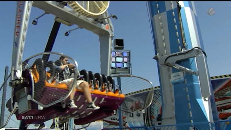 Sicherheit auf Kirmes (Foto: SAT.1 NRW)