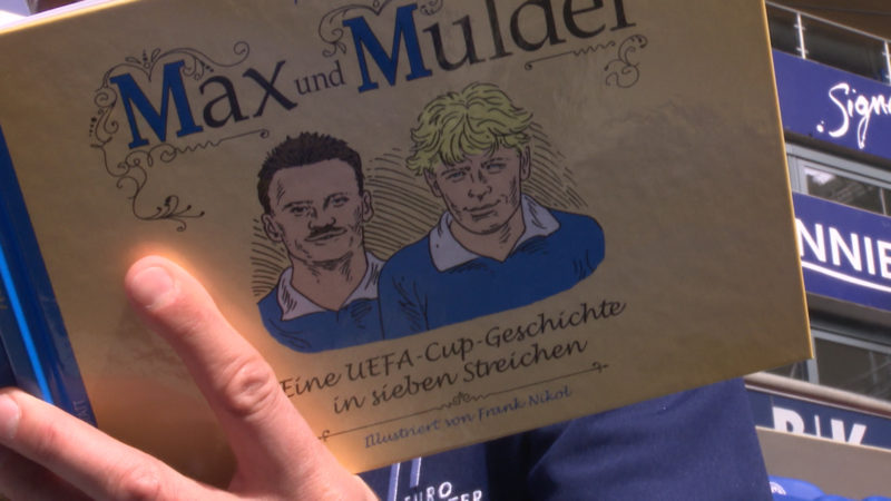 Max und Mulder - ein Buch über die Eurofighter von Schalke (Foto: SAT.1 NRW)