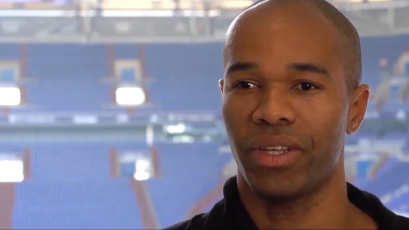 Naldo als Integrationspate der Bundesliga-Stiftung (Foto: SAT.1 NRW)