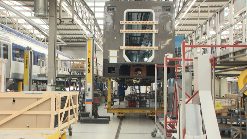 Besuch RRX-Produktion in Krefeld (Foto: SAT.1 NRW)