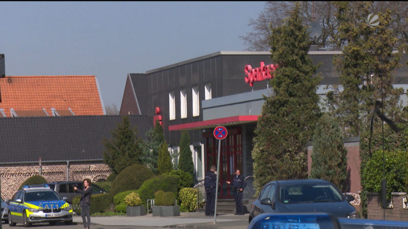 Banküberfall in Duisburg (Foto: SAT.1 NRW)