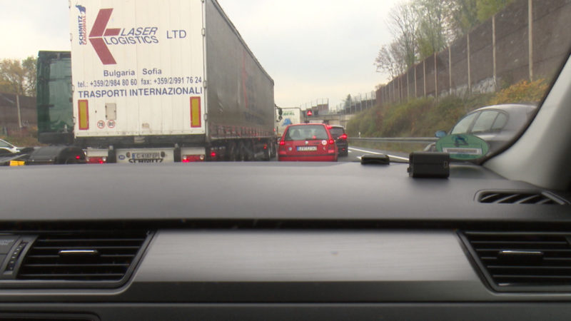 Stau auf NRWs Autobahnen (Foto: SAT.1 NRW)