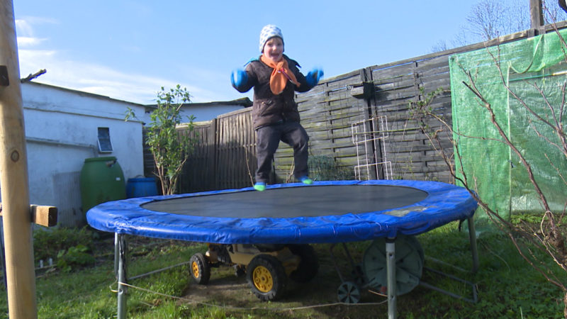 Trampolin-Verbot in Kleingärten (Foto: SAT.1 NRW)
