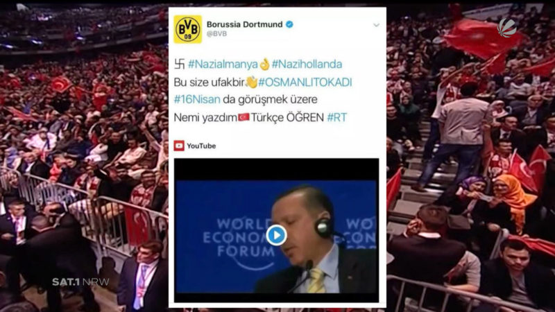 Twitter Accounts gehackt (Foto: SAT.1 NRW)