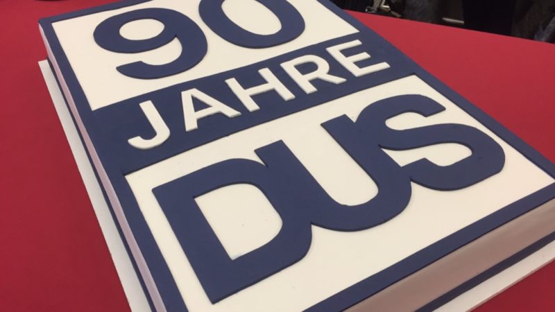 Düsseldorfer Flughafen feiert 90.Geburtstag (Foto: SAT.1 NRW)