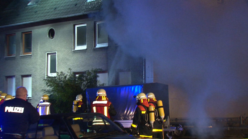Rentner stirbt bei Wohnungsbrand (Foto: SAT.1 NRW)