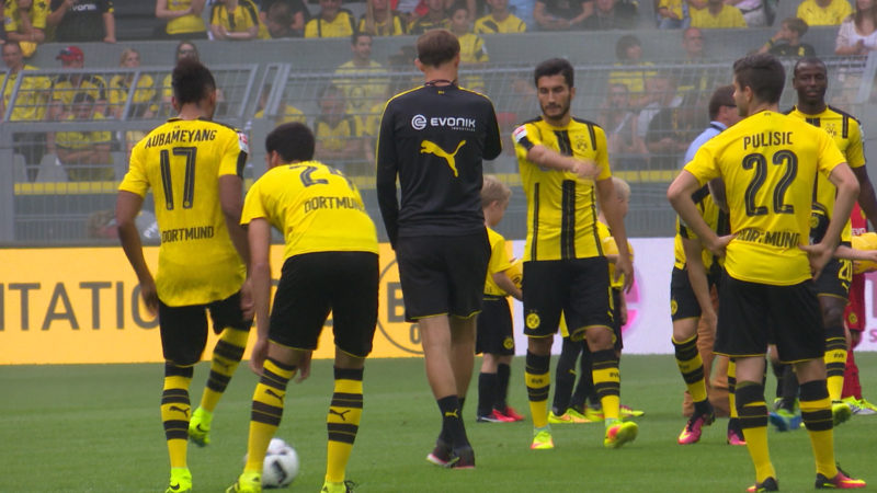 Pressekonferenz BVB vorm Spitzenspiel gegen Bayern München (Foto: SAT.1 NRW)