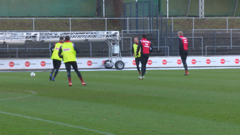 Pressekonferenz 1. FC Köln vor Derby (Foto: SAT.1 NRW)