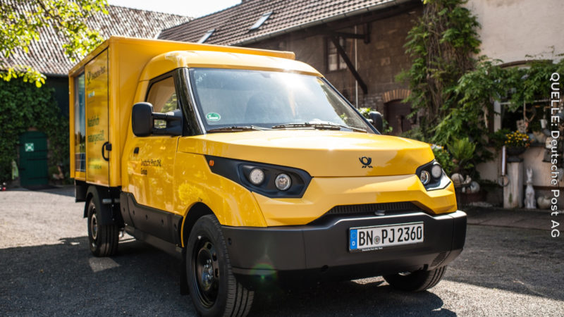 Lieferung per E-Auto (Foto: SAT.1 NRW)