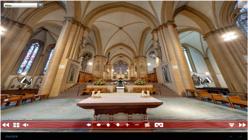 Virtual Reality Kirchen-App (Foto: SAT.1 NRW)