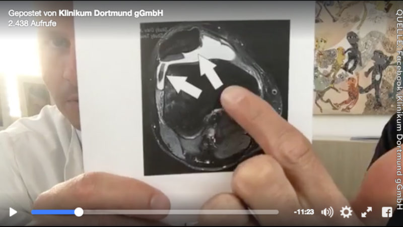 Ärztliche Sprechstunde bei Facebook-Live (Foto: SAT.1 NRW)