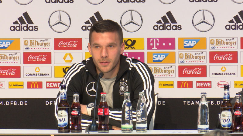 Podolski wird Botschafter der Eishockey-WM (Foto: SAT.1 NRW)