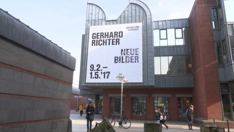 Gerhard Richter - Ausstellung (Foto: SAT.1 NRW)
