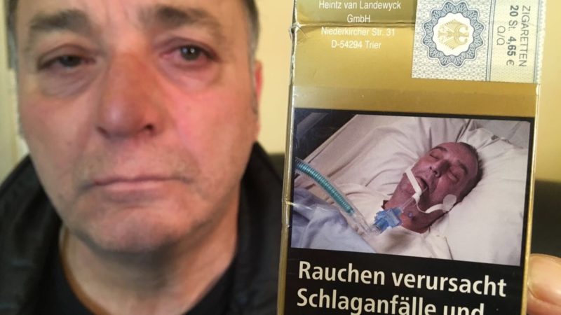 Schock-Foto auf Zigarettenpackung (Foto: SAT.1 NRW)