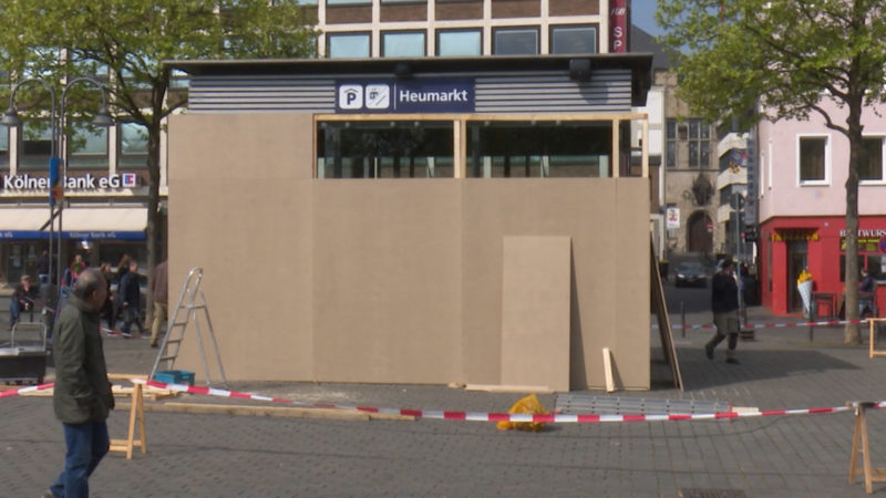Köln vor dem AfD-Parteitag (Foto: SAT.1 NRW)