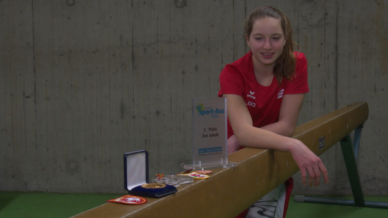 Super-Sportlerin (Foto: SAT.1 NRW)