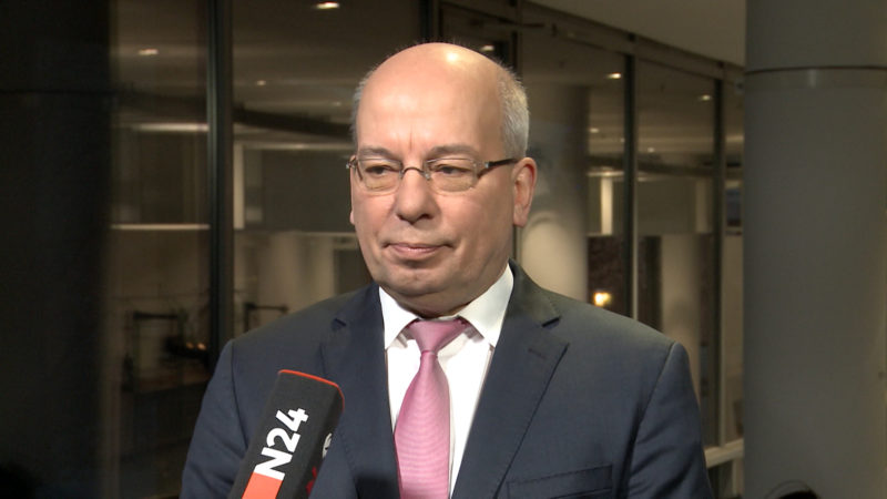 Innenminister Jäger zum Fall Wendt (Foto: SAT.1 NRW)