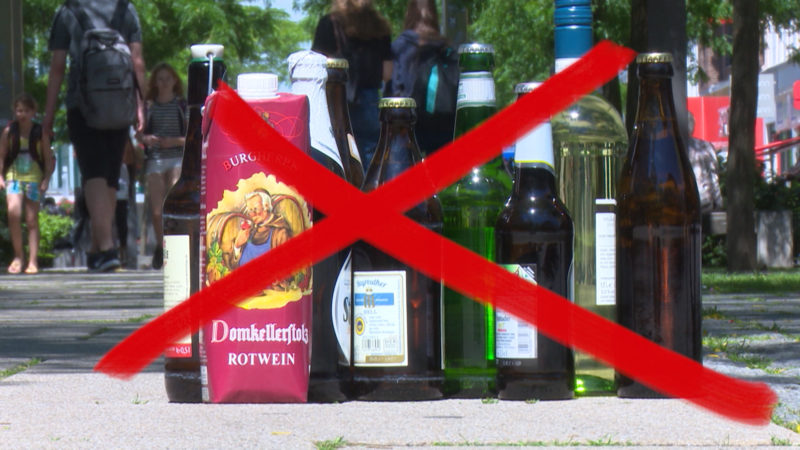 Klage gegen Alkoholverbot in Duisburg (Foto: SAT.1 NRW)